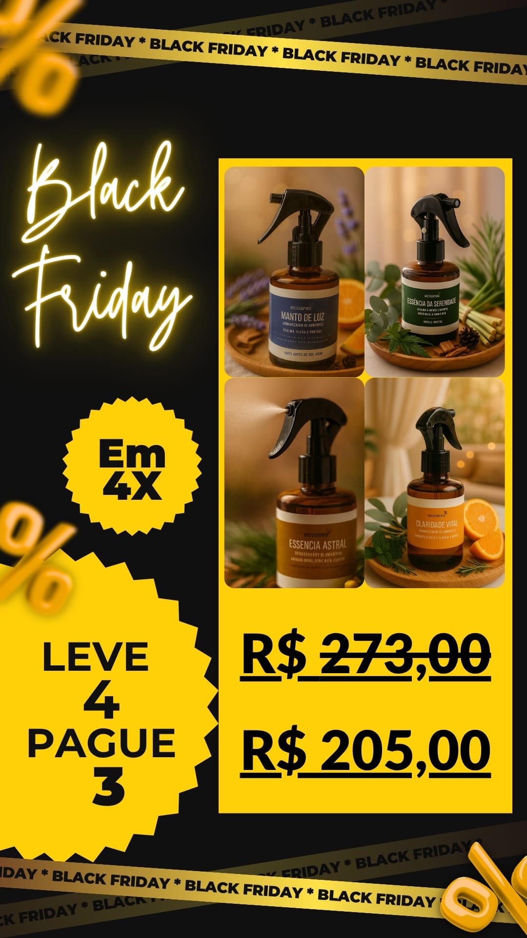2 black friday leve 4 pague 3